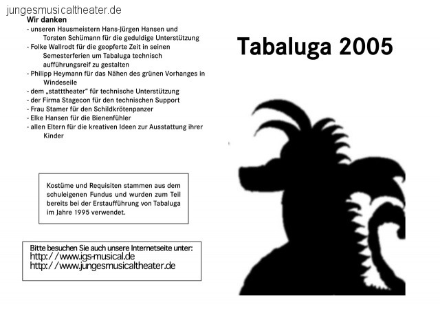 Tabaluga und Lilli 2005