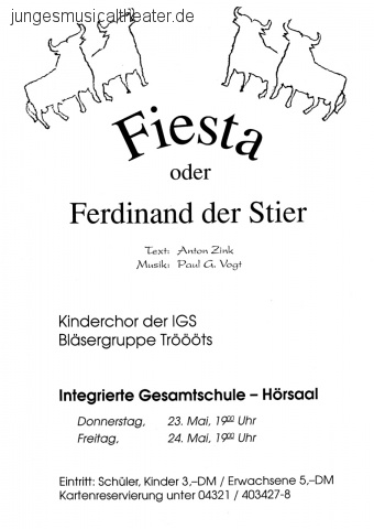 Fiesta oder Ferdinand der Stier